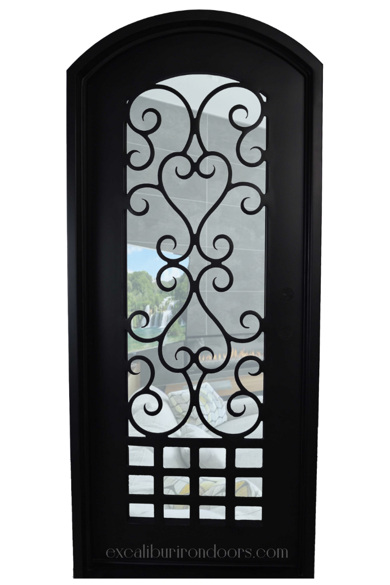 002 "Lang" Iron Door (84" x 36")