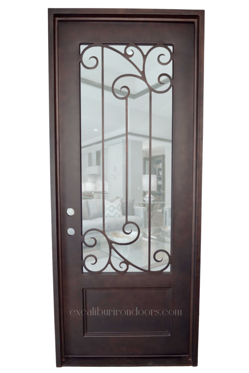004 "Steiner" Iron Door (96" x 40")