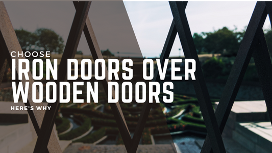 Elevate Your Home with an Iron Door: Unveiling the Advantages Over a Wooden Door