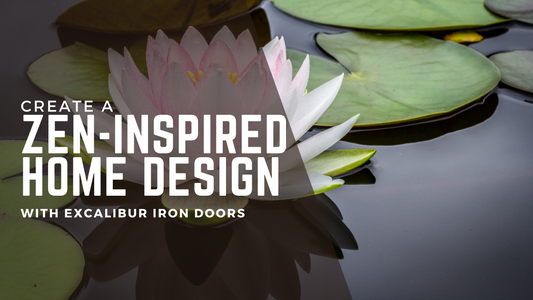 Creating a Tranquil Sanctuary: Wrought Iron Doors and Zen-Inspired Home Design