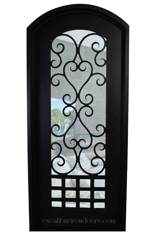 002 "Lang" Iron Door (84" x 36")