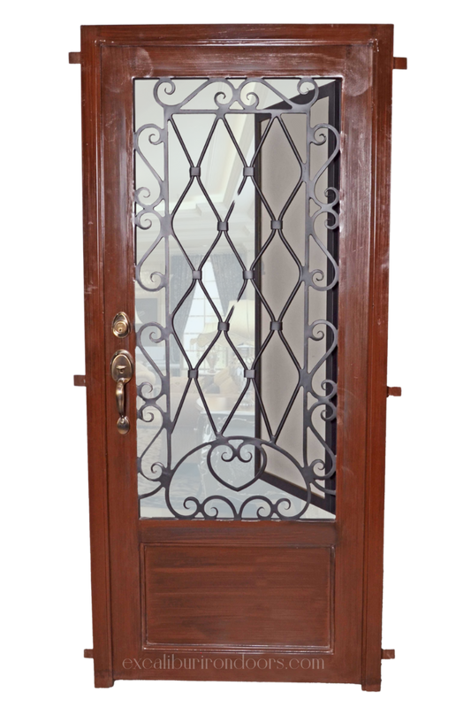 011 "Karner" Iron Door (82" x 37")