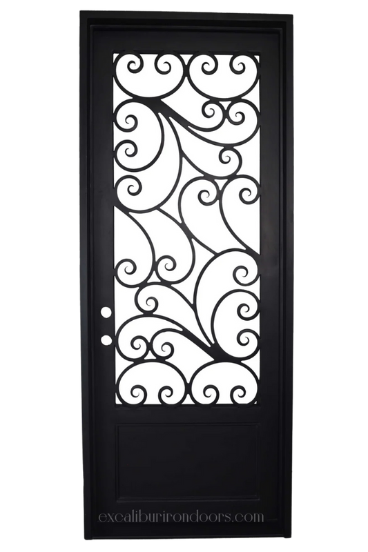 012 "Lewkor" Iron Door (99" x 40")