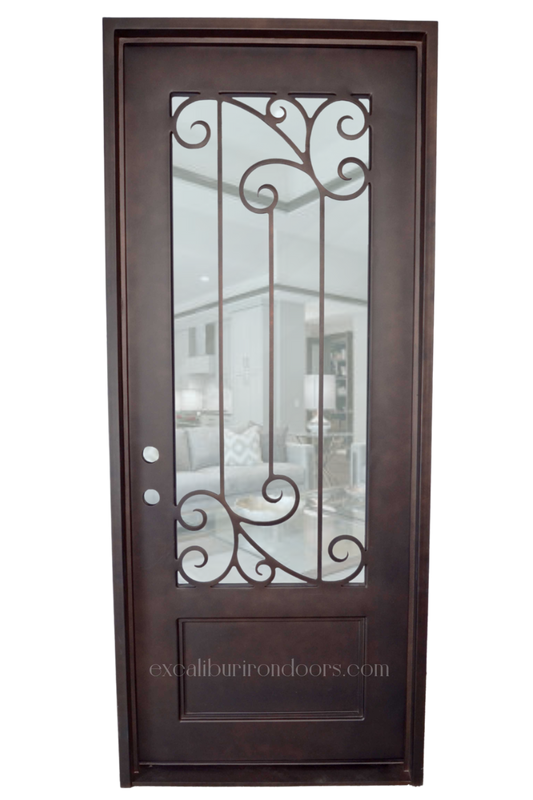 004 "Steiner" Iron Door (96" x 40")